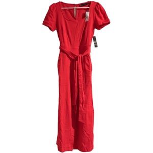 NWT NEW YORK & COMPANY Red Jumpsuit